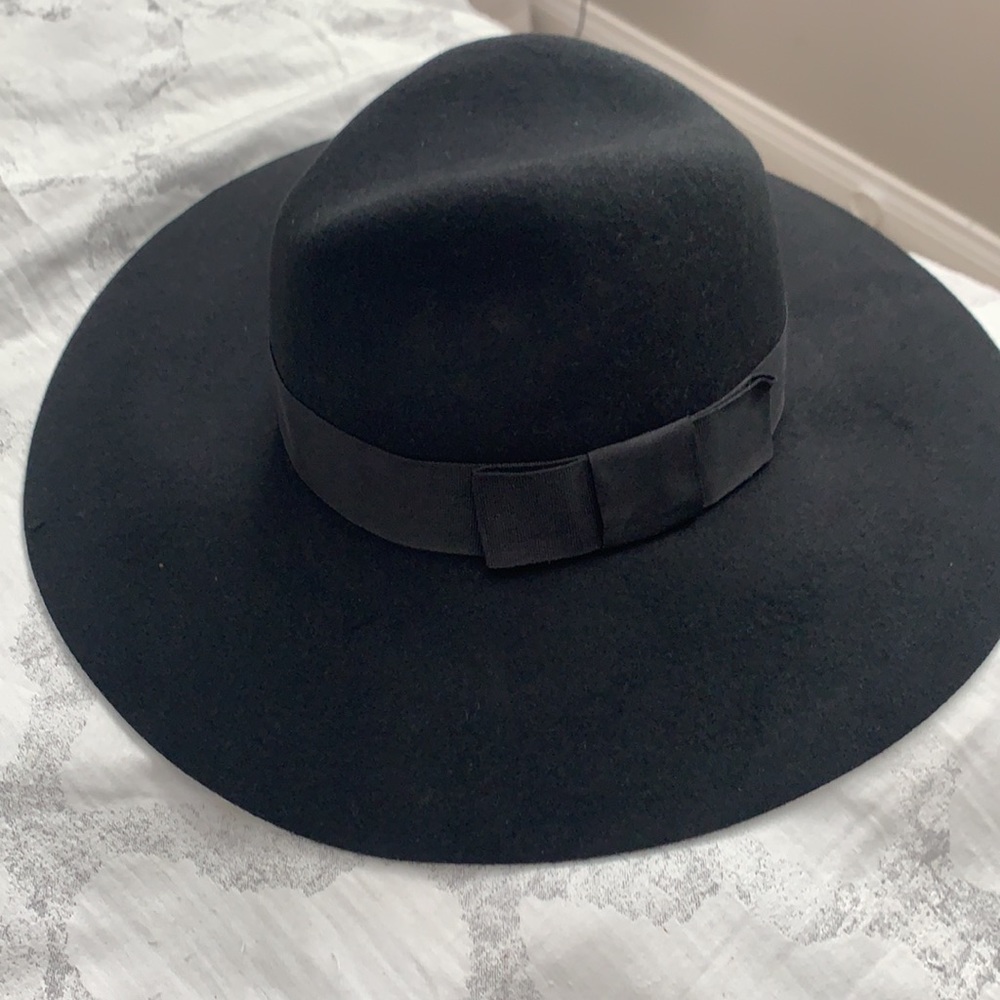 Brixton Black Floppy Brimmed Hat - Picture 5 of 9